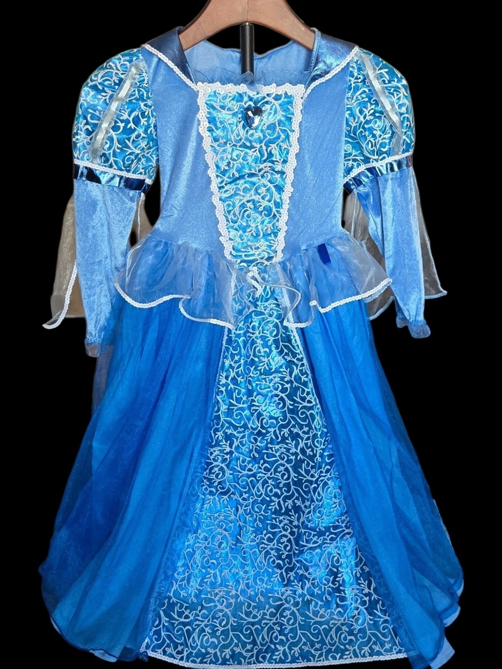 Disney Cinderella Princess Dress Costume for Kids 5/
